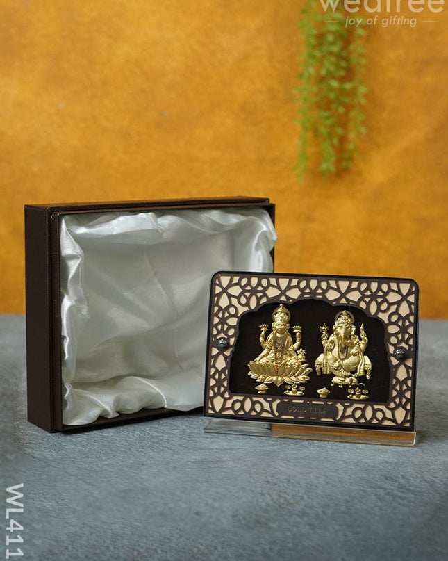 Lakshmi-Ganesha Frame With Stand (5 X 6) - Wl4112 Frames