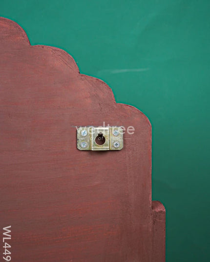 Lakshmi - Ganesha Saraswathi Pooja Mandir Wl4490 Wooden Utility