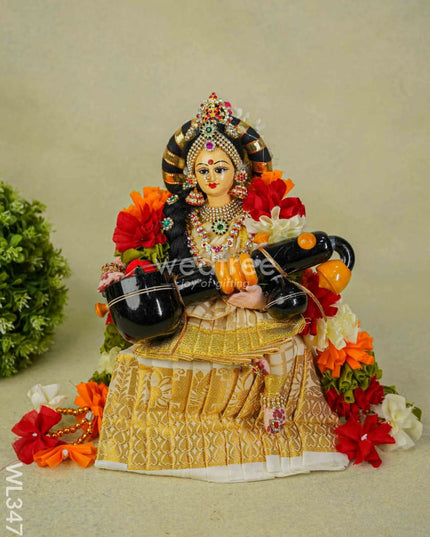 Lakshmi Saraswathi Durga - Set Of 3 Wl3472 Dolls
