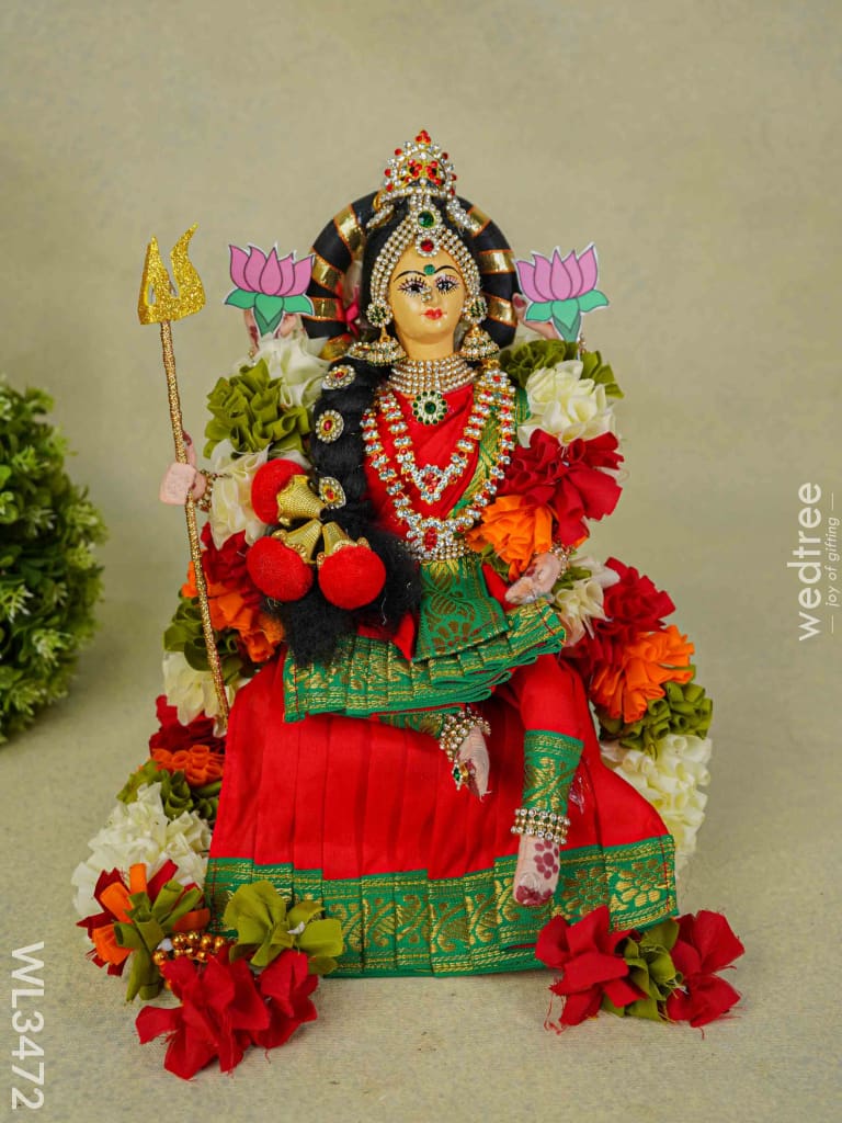 Lakshmi Saraswathi Durga - Set Of 3 Wl3472 Dolls