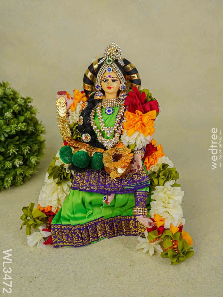 Lakshmi Saraswathi Durga - Set Of 3 Wl3472 Dolls