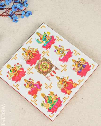 Laminated Manai - Ashtalaksmi Design Wbg1511 Rg