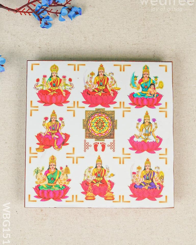 Laminated Manai - Ashtalaksmi Design Wbg1511 Rg