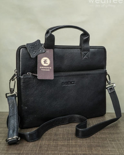 Laptop Bag In Leather With Sleck Pattern - Wl1214 Corporate Gifts