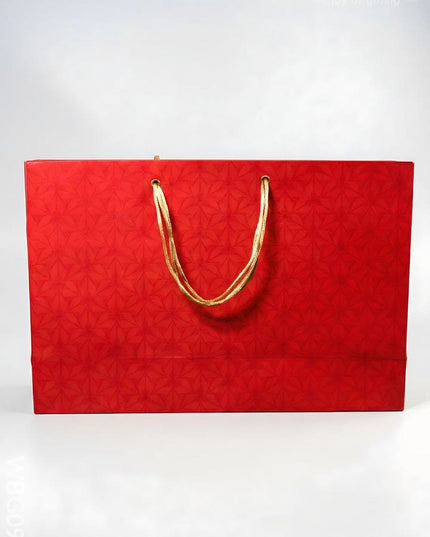 Leaf Design Printed Paper Bag - WBG0999 - Paper Bags