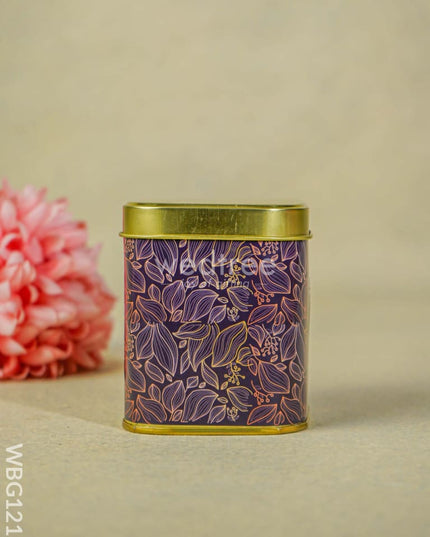 Leaf Designed Tin Box - Wbg1212 Dining Essentials