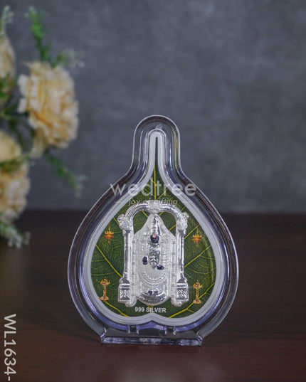 Leaf Stand Silver Plated - Wl1634 Balaji Wl1634-6 German Photo Frame