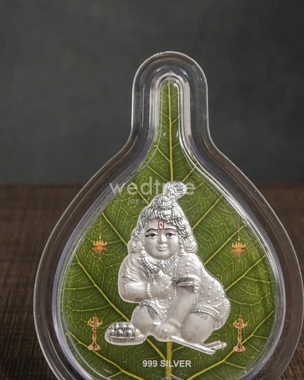 Leaf Stand Silver Plated - Wl1634 German Photo Frame