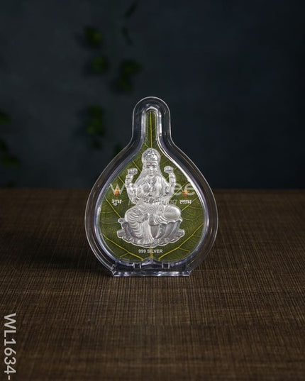 Leaf Stand Silver Plated - Wl1634 Lakshmi Wl1634-5 German Photo Frame