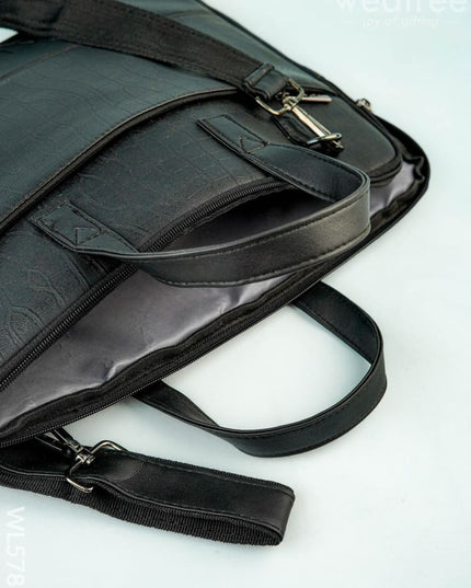 Leather Laptop Bag - WL5781 - Bags & Wallets