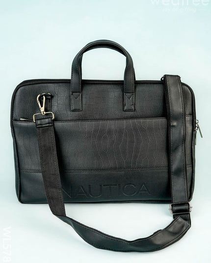 Leather Laptop Bag - WL5781 - Bags & Wallets