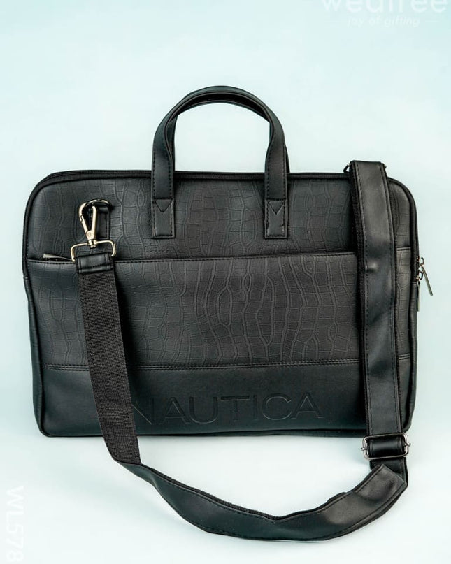 Leather Laptop Bag - WL5781 - Bags & Wallets