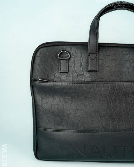 Leather Laptop Bag - WL5781 - Bags & Wallets