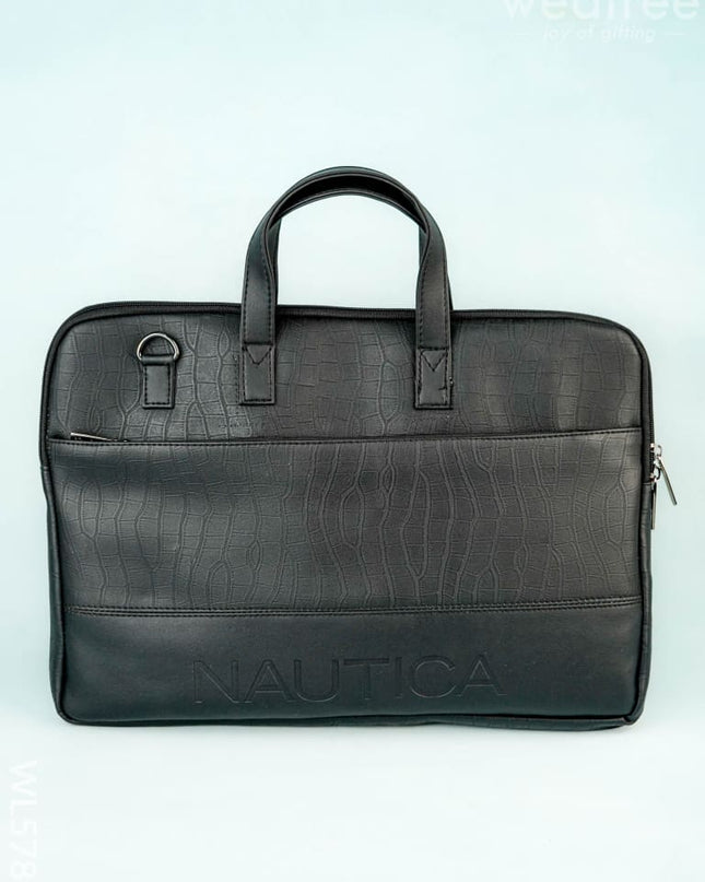 Leather Laptop Bag - WL5781 - Bags & Wallets