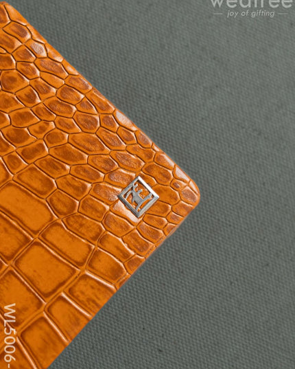 Leather Men’s Wallet - Tan - WL5006-3 Bags & Wallets