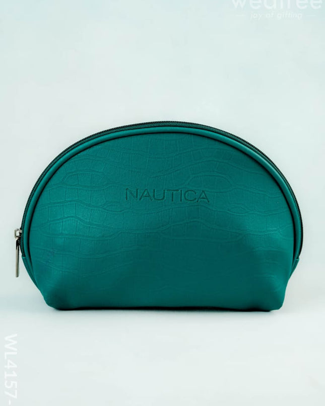 Leather Pouch - Emerald Green - WL4157-1 - Bags & Wallets