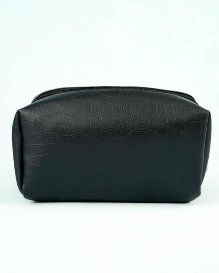 Leather Pouch - Set of 3 - Black - WL5783 - Bags & Wallets