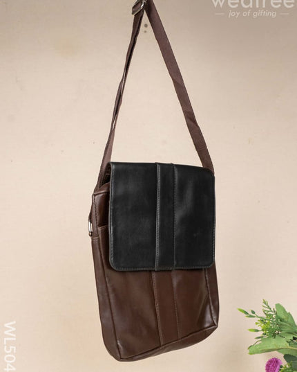 Leather Sidebag - WL5046 Bags & Wallets