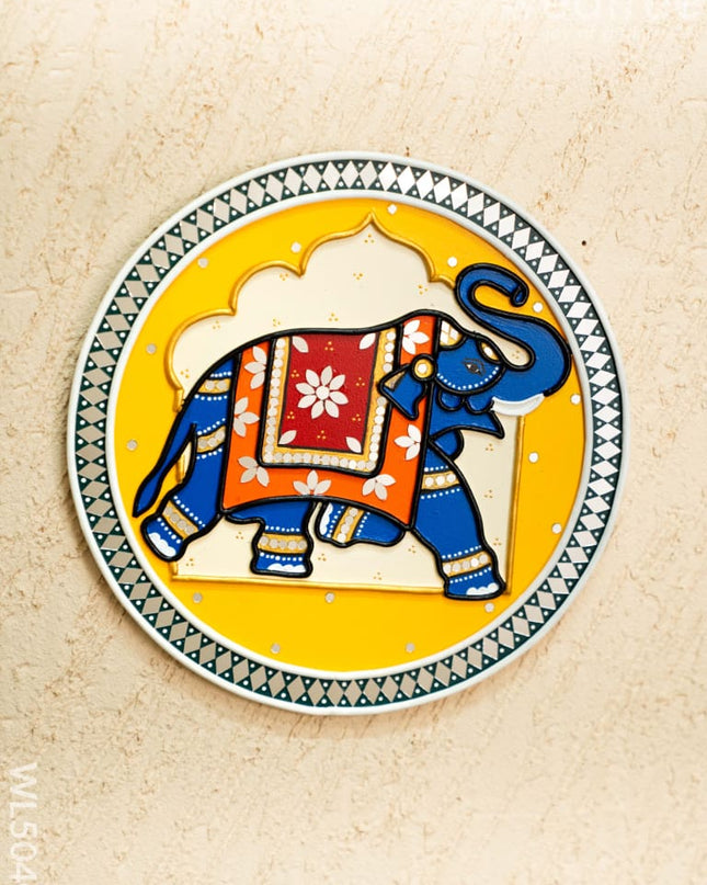 Lippan Art: Elephant Frame - 12 inch - WL5040 Lippan Art