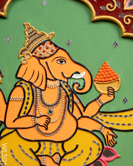 Lippan Art: Ganesha Hanging Frame - 16 x 14 inch - WL5012 Frames