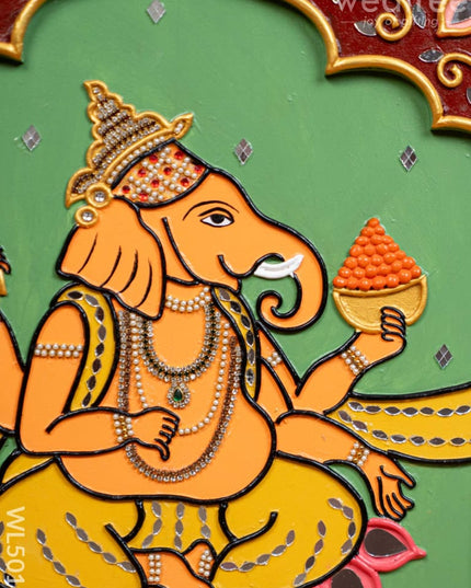 Lippan Art: Ganesha Hanging Frame - 16 x 14 inch - WL5012 Frames