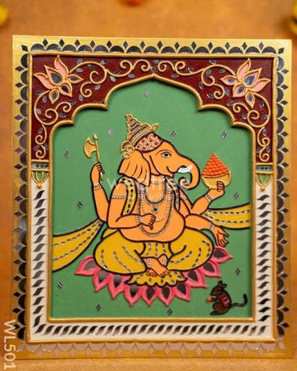 Lippan Art: Ganesha Hanging Frame - 16 x 14 inch - WL5012 Frames