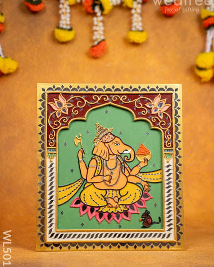 Lippan Art: Ganesha Hanging Frame - 16 x 14 inch - WL5012 Frames