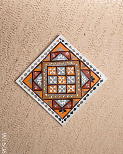 Lippan Art: Rangoli Frame - 12 inch - WL5067 Lippan Art
