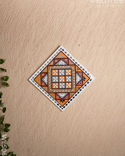 Lippan Art: Rangoli Frame - 12 inch - WL5067 Lippan Art
