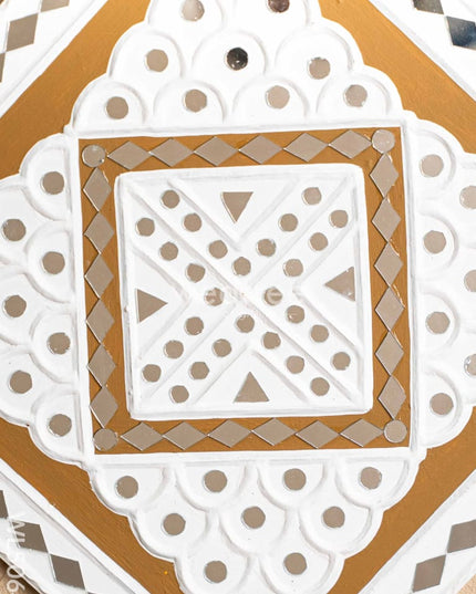 Lippan Art: Rangoli Frame - 12 inch - WL5064 Lippan Art