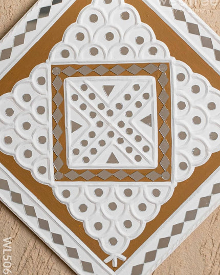 Lippan Art: Rangoli Frame - 12 inch - WL5064 Lippan Art