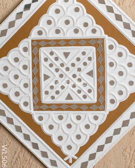 Lippan Art: Rangoli Frame - 12 inch - WL5064 Lippan Art