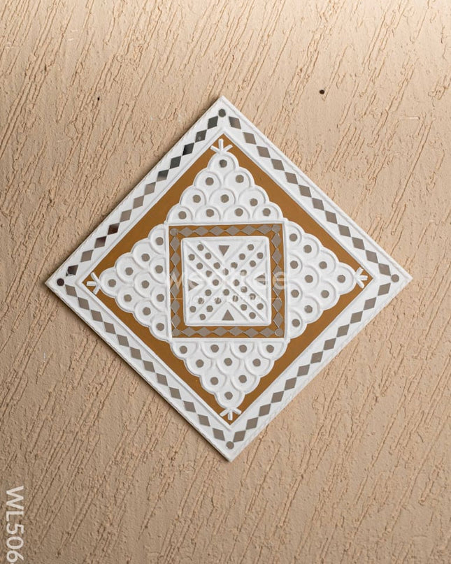 Lippan Art: Rangoli Frame - 12 inch - WL5064 Lippan Art