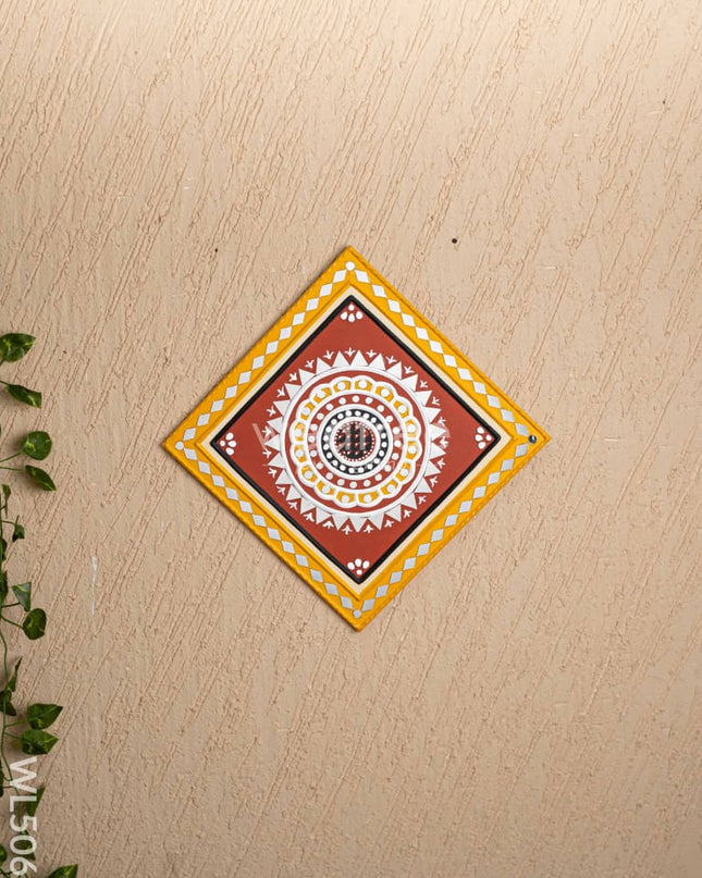 Lippan Art: Rangoli Frame - 12 inch - WL5065 Lippan Art