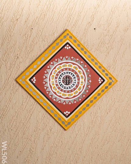 Lippan Art: Rangoli Frame - 12 inch - WL5065 Lippan Art