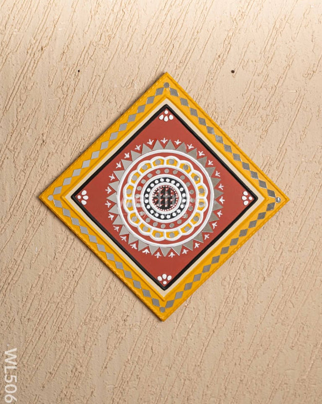 Lippan Art: Rangoli Frame - 12 inch - WL5065 Lippan Art
