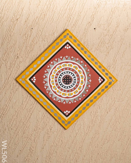 Lippan Art: Rangoli Frame - 12 inch - WL5065 Lippan Art