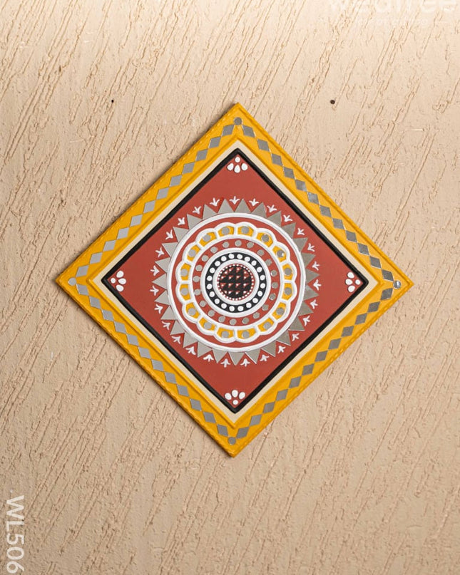 Lippan Art: Rangoli Frame - 12 inch - WL5065 Lippan Art