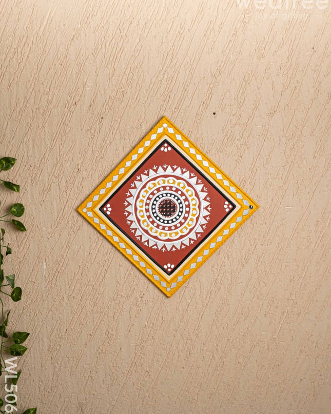 Lippan Art: Rangoli Frame - 12 inch - WL5065 Lippan Art