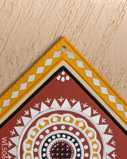 Lippan Art: Rangoli Frame - 12 inch - WL5065 Lippan Art
