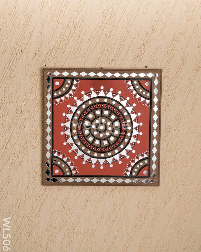 Lippan Art: Rangoli Frame - 12 inch - WL5066 Lippan Art