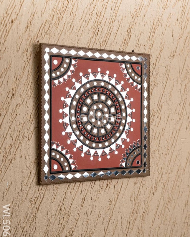 Lippan Art: Rangoli Frame - 12 inch - WL5066 Lippan Art