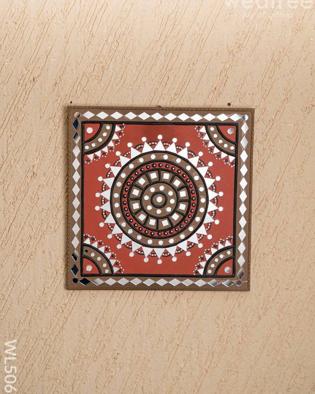 Lippan Art: Rangoli Frame - 12 inch - WL5066 Lippan Art