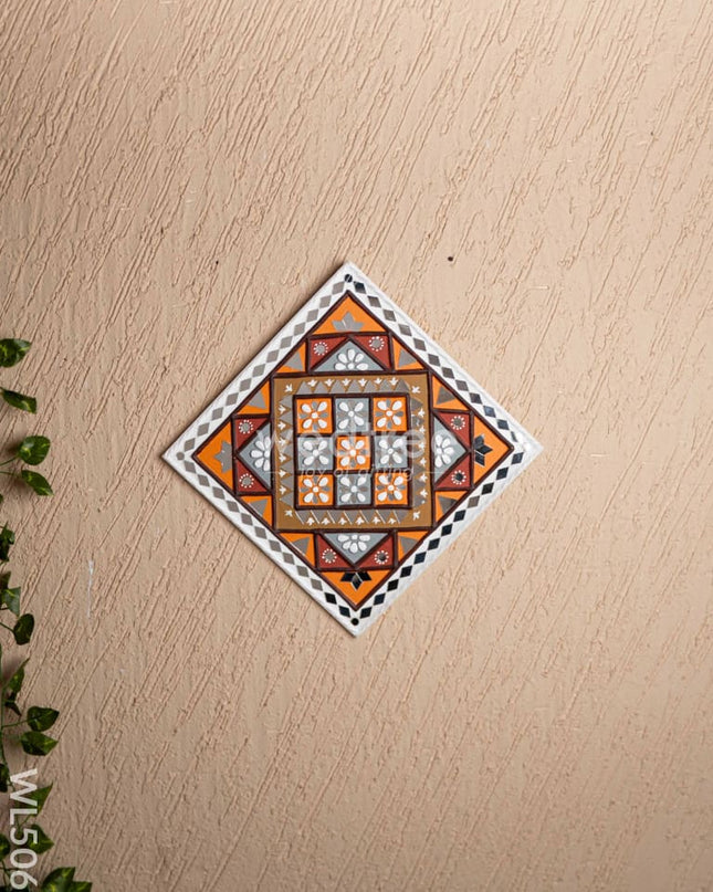 Lippan Art: Rangoli Frame - 12 inch - WL5067 Lippan Art