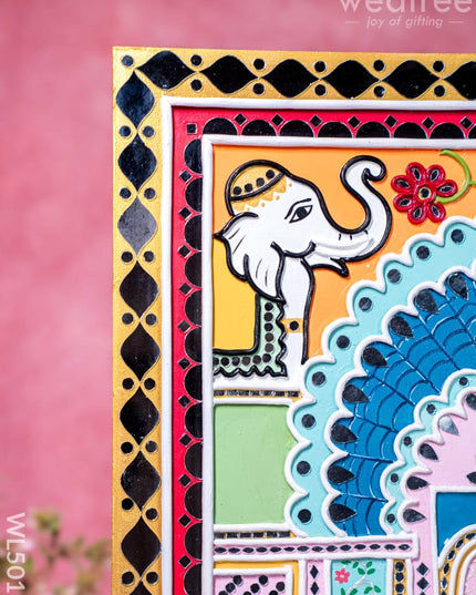 Lippan Art: Rajasthan Gate Hanging Frame - 20 x 16 inch - WL5015 Frames