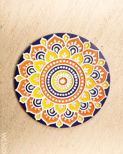 Lippan Art: Rangoli Frame - 12 inch - WL5036 Lippan Art