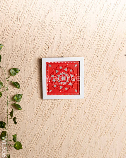 Lippan Art: Rangoli Frame - 7x7 inch - WL5069 Lippan Art