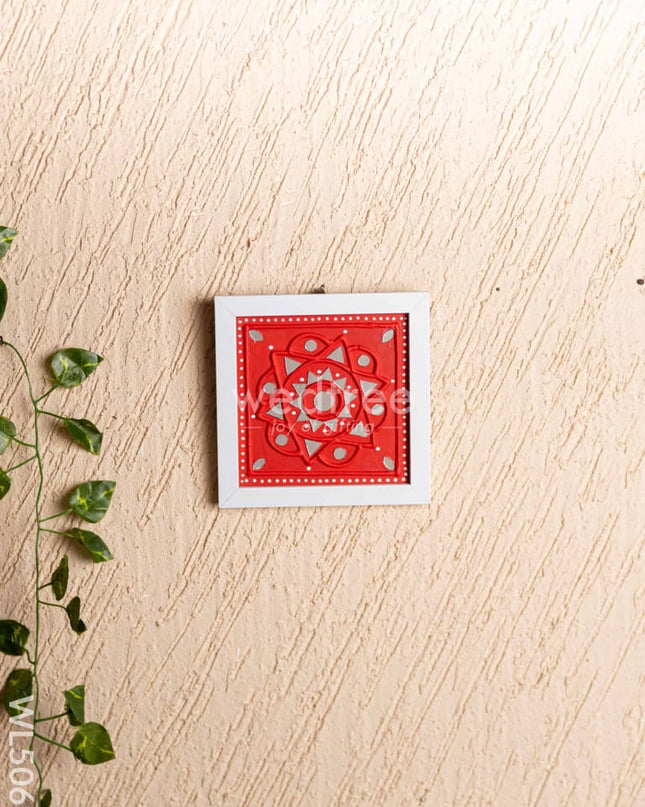 Lippan Art: Rangoli Frame - 7x7 inch - WL5069 Lippan Art