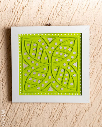 Lippan Art: Rangoli Frame - 7x7 inch - WL5070 Lippan Art