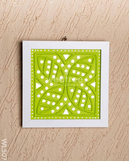 Lippan Art: Rangoli Frame - 7x7 inch - WL5070 Lippan Art